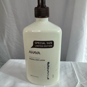 AHAVA Special Edition Mineral Body Lotion with Black Pump